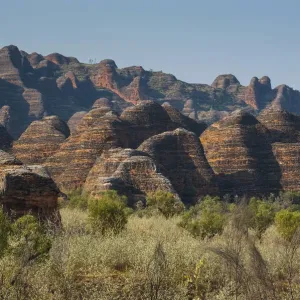 Bungle Bungles, beehive-shaped sandstone towers, Purnululu National Park, UNESCO World Heritage Site, Eastern Kimberleys, Western Australia Bungle Bungles, beehive-shaped sandstone towers, Purnululu National Park, UNESCO World Heritage Site, Eastern Kimberleys, Western Australia
