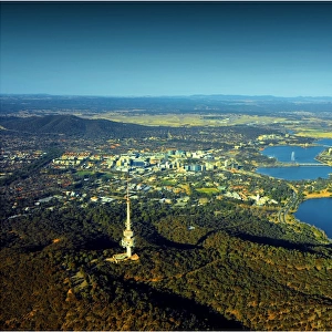 Canberra aerial