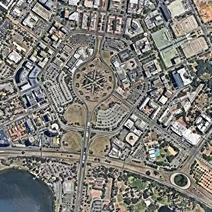 Canberra City Infrastructure From Above