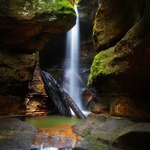 Canyon waterfall Canyon waterfall
