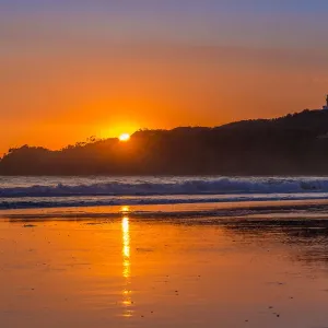 Cape Byron, Australia at sunrise