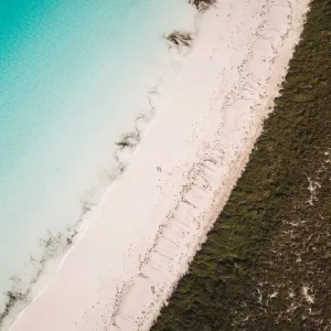 Cape Le Grand Beaches Print - Lucky Bay Drone Imagery