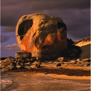 Castle Rock, Flinders Island, Bass Strait, Tasmania, Australia