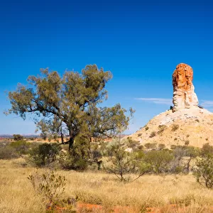 Chambers Pillar in outback Australia