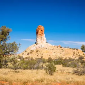 Chambers Pillar in outback Australia Chambers Pillar in outback Australia