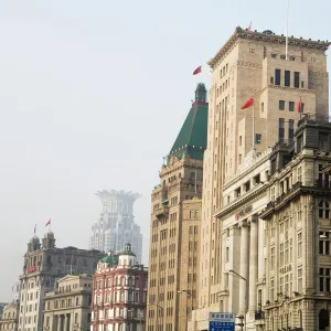 China, Shanghai, The Bund, street, outdoors