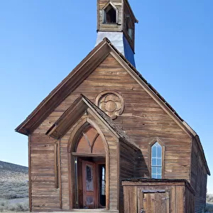 Church Ghost Town Bodie California