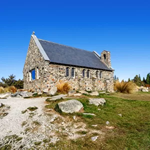 Church of the Good Shepherd, Lake Tekapo, Mackenzie Basin, South Island, New Zealand