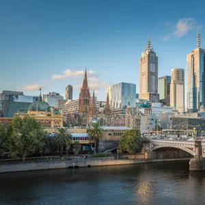 The city of Melbourne, Australia