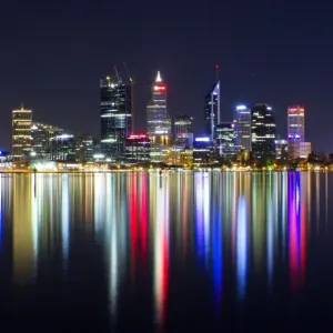 City reflected City reflected