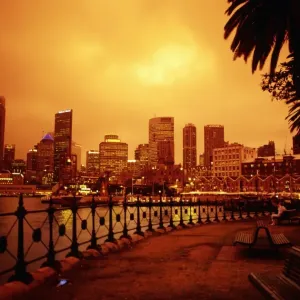 City Skyline, Sydney, Australia at Night City Skyline, Sydney, Australia at Night