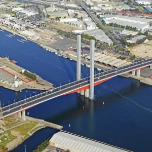 Citylink Tollway Print: River Yarra Bridge at Midday
