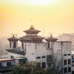 Cityscape of Kathmandu, Nepal