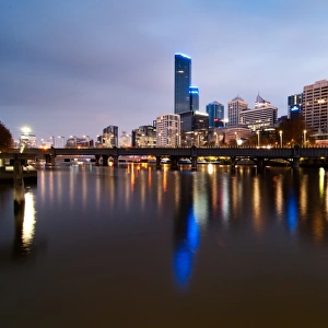 Melbourne Metal Print Collection: Southbank