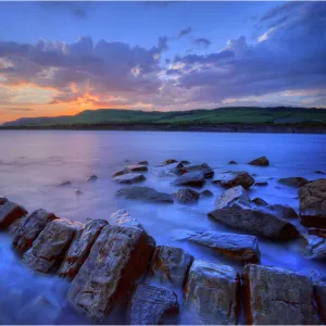 Clavells pier, Kimmeridge bay, Dorset, England