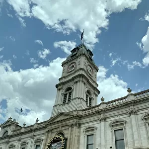 Clock tower of the Ballarat Town Hall, Victoria