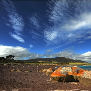Cloud formations at Lillies beach, Flinders Island, Tasmania
