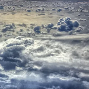 Cloud formations over Lord Howe Island, majestic and scenically wonderful, is part of New South Wales, Australia