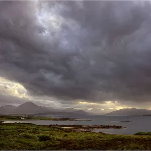 Cloudscape on the Isle of Skye, Inner Hebrides, Western Scotland