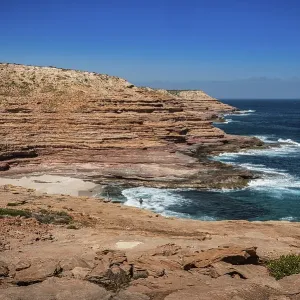 Coastal landscape near Kalbarri, Kalbarri National Park, Western Australia, Australia, Oceania