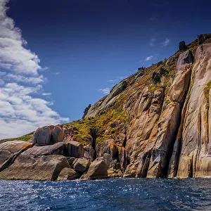 Coastal rock formations, Wilson's Promontory National Park, South Gippsland Victoria Australia