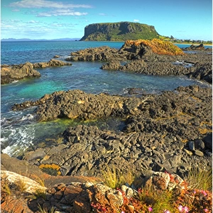 Coastal view towards Circular Head in northern Tasmania
