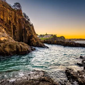 Coastline of Kiama, New South Wales