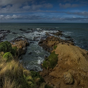 The coastline near Hillgrove on the South Island of New Zealand
