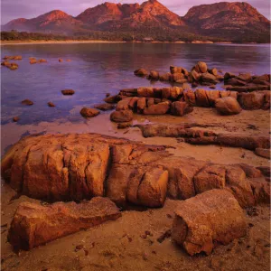 Coles Bay in Freycinet National Park, East coast of Tasmania