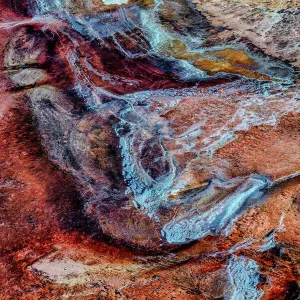 Colours of Lake Eyre