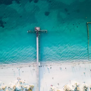 coogee jetty drone photo