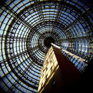 Coops Shot Tower Print: Melbourne's Historic Landmark