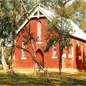 A country church near Dalesford, Central Victoria