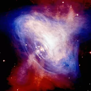 Crab nebula (Digital Composite)