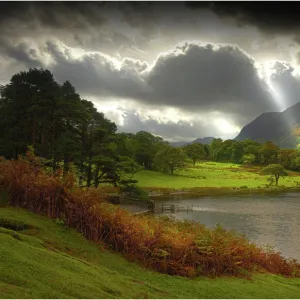 Crummock water, Lakes District, Cumbria, England