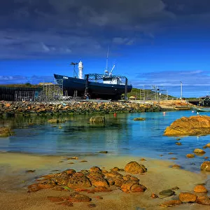 Currie harbour view, King Island, Bass Strait, Tasmania