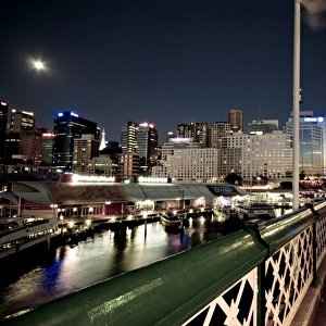 Darling Harbour, Sydney by night