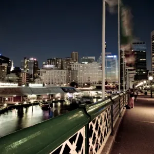 Darling Harbour, Sydney by night
