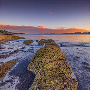 Dawn at Fotheringate beach Flinders Island, Bass Strait, Tasmania, Australia