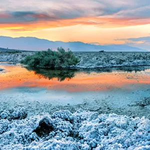 Death Valley Salt Sunset