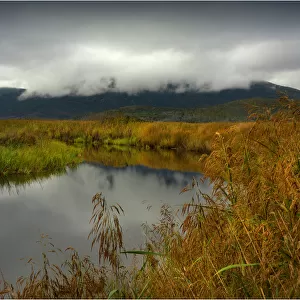 Derby river reflections, after rainfall, Wilsons Promontory national park, Victoria