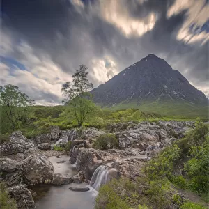 Dramatic skies over Buachaille