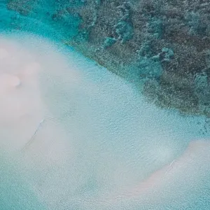 Ningaloo Reef Print - Exmouth Aerial Drone Image