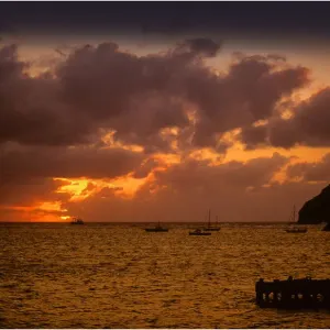 Dusk across the Lagoon, Lord Howe Island