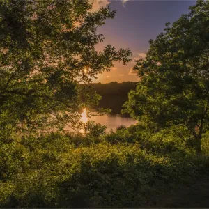 Dusk light, Pembrokeshire, Wales, United Kingdom