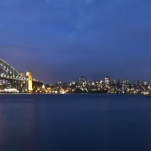 Dusk at Sydney Opera House Dusk at Sydney Opera House