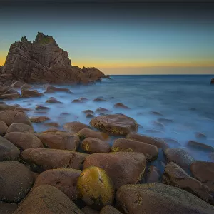 Early light along the coastline at the Pinnacles, on Phillip Island, Victoria