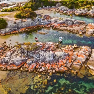 Eastern Coastline of Tasmania Australia
