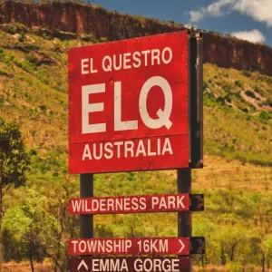 El Questro signpost El Questro signpost