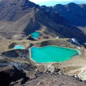 Emerald Lakes at Tongariro Crossing